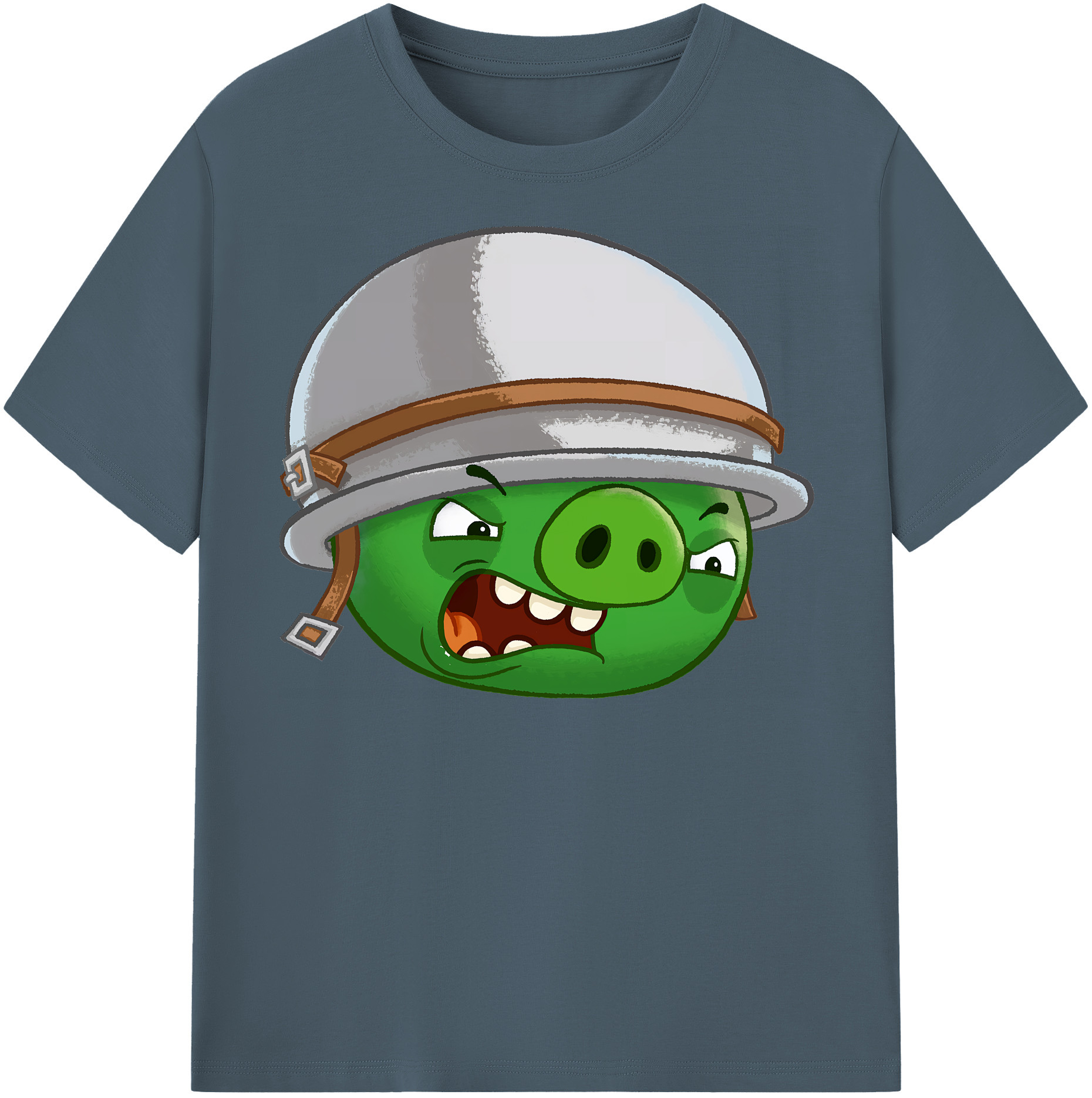 （画像用） Angry Birds アングリーバード 綿100％半袖Tシャツ（フロントプリント）